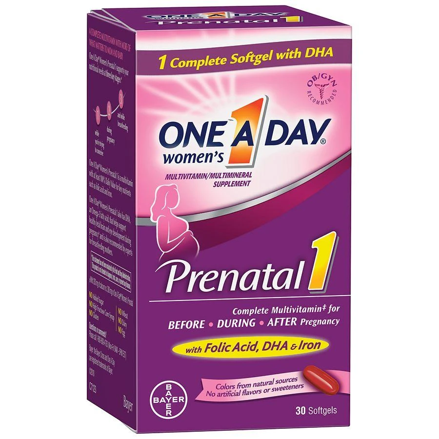 Women's Prenatal 1 Multivitamins Softgels 商品