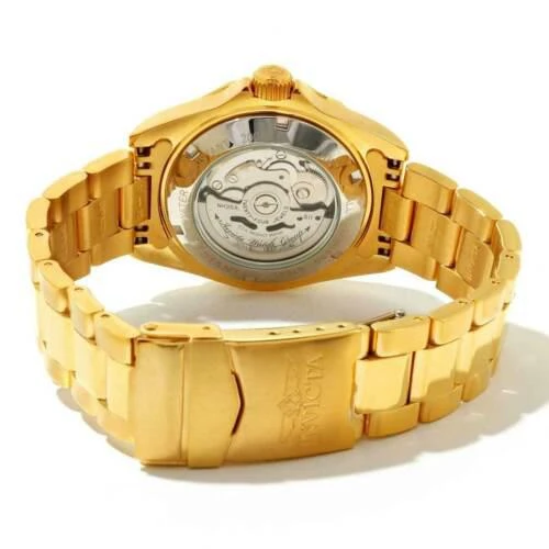 商品Invicta|Invicta Men's Automatic Watch - Pro Diver Automatic Yellow Gold Steel | 9010OB,价格¥645,第2张图片详细描述
