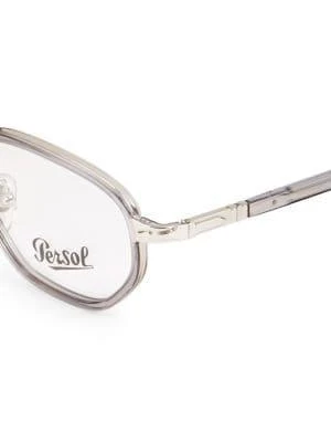 商品Persol|48MM Rectangle Optical Glasses,价格¥316,第3张图片详细描述