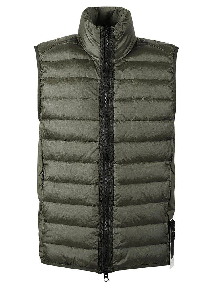 商品Stone Island|Stone Island High Neck Quilted Gilet,价格¥2872,第1张图片