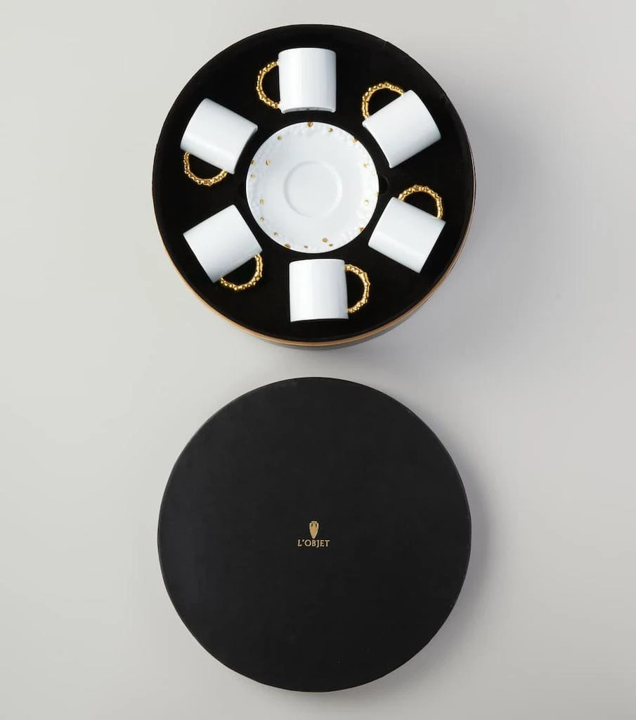 商品L'Objet|Haas Mojave浓缩咖啡杯和咖啡碟，六件套,价格¥6418,第4张图片详细描述