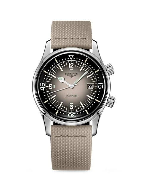 商品Longines|Legend Diver 42MM Stainless Steel Automatic Timepiece,价格¥18004,第1张图片