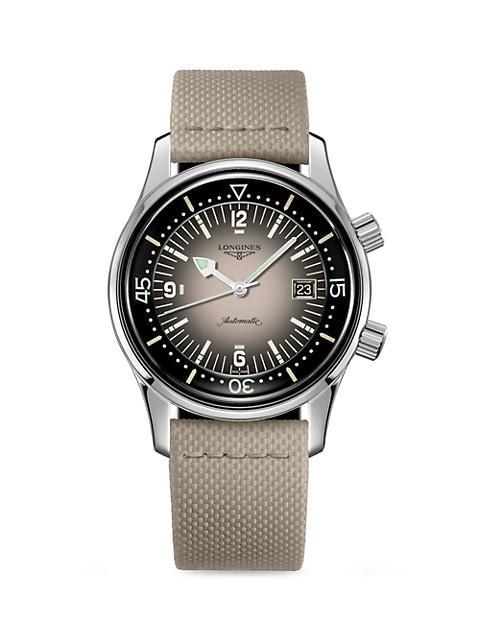 商品Longines|Legend Diver 42MM Stainless Steel Automatic Timepiece,价格¥17677,第1张图片