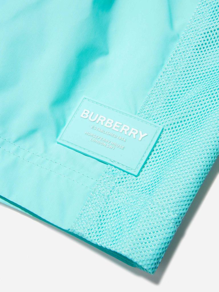 商品Burberry|Burberry Aquamarine Baby Boys Logo Swim Shorts,价格¥1002,第4张图片详细描述
