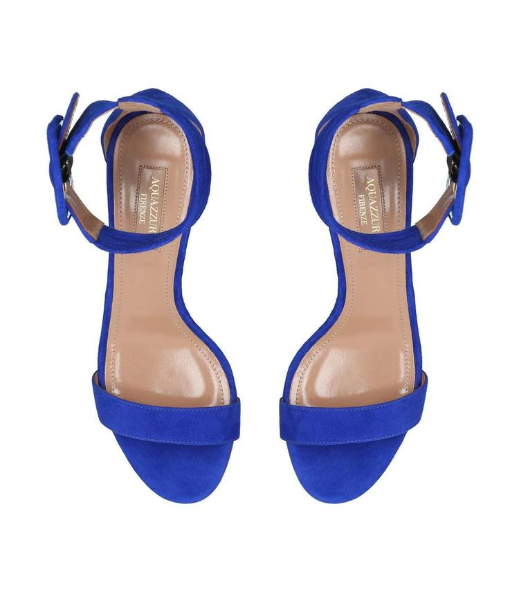 商品Aquazzura|Suede Casablanca Sandals 50,价格¥4482,第3张图片详细描述