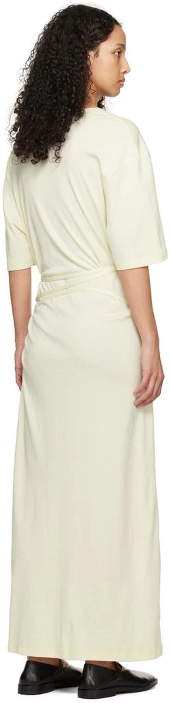 商品Lemaire|Yellow Belted Midi Dress,价格¥3070,第3张图片详细描述