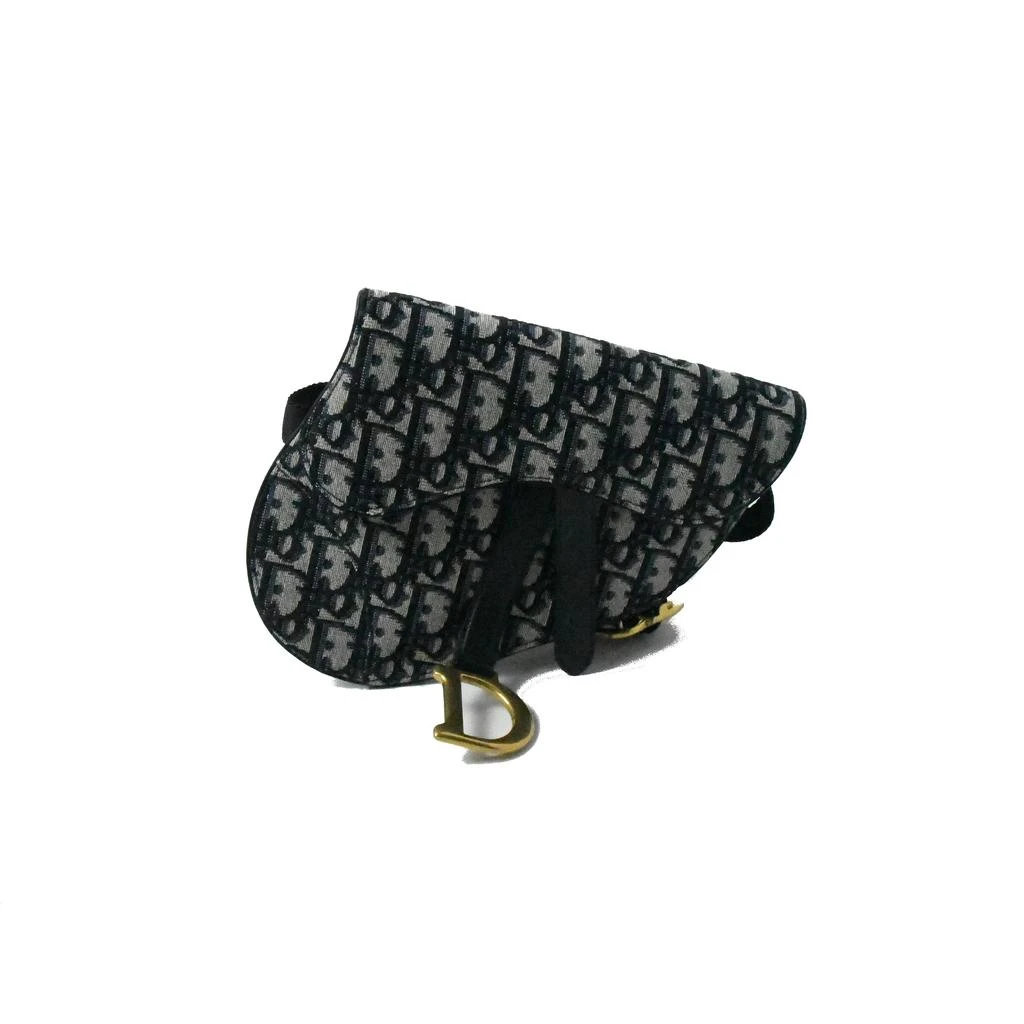 商品Dior|Dior Saddle Waist Bag Blue,价格¥15828,第1张图片