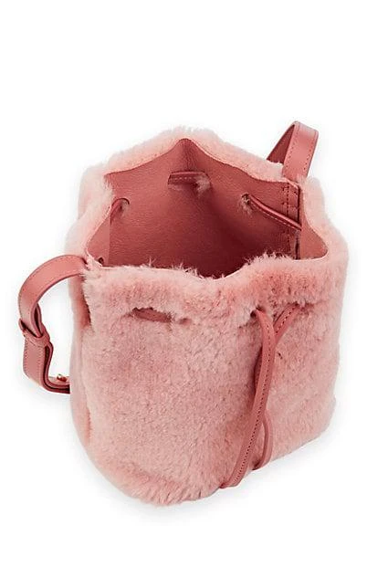 商品Mansur Gavriel|Mini Mini Shearling Bucket Bag,价格¥3681,第5张图片详细描述