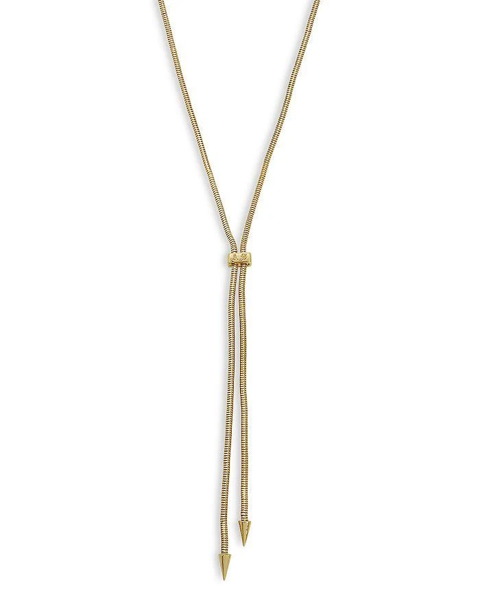 商品ALL SAINTS|Snake Chain Long Bolo Necklace, 36",价格¥442,第3张图片详细描述