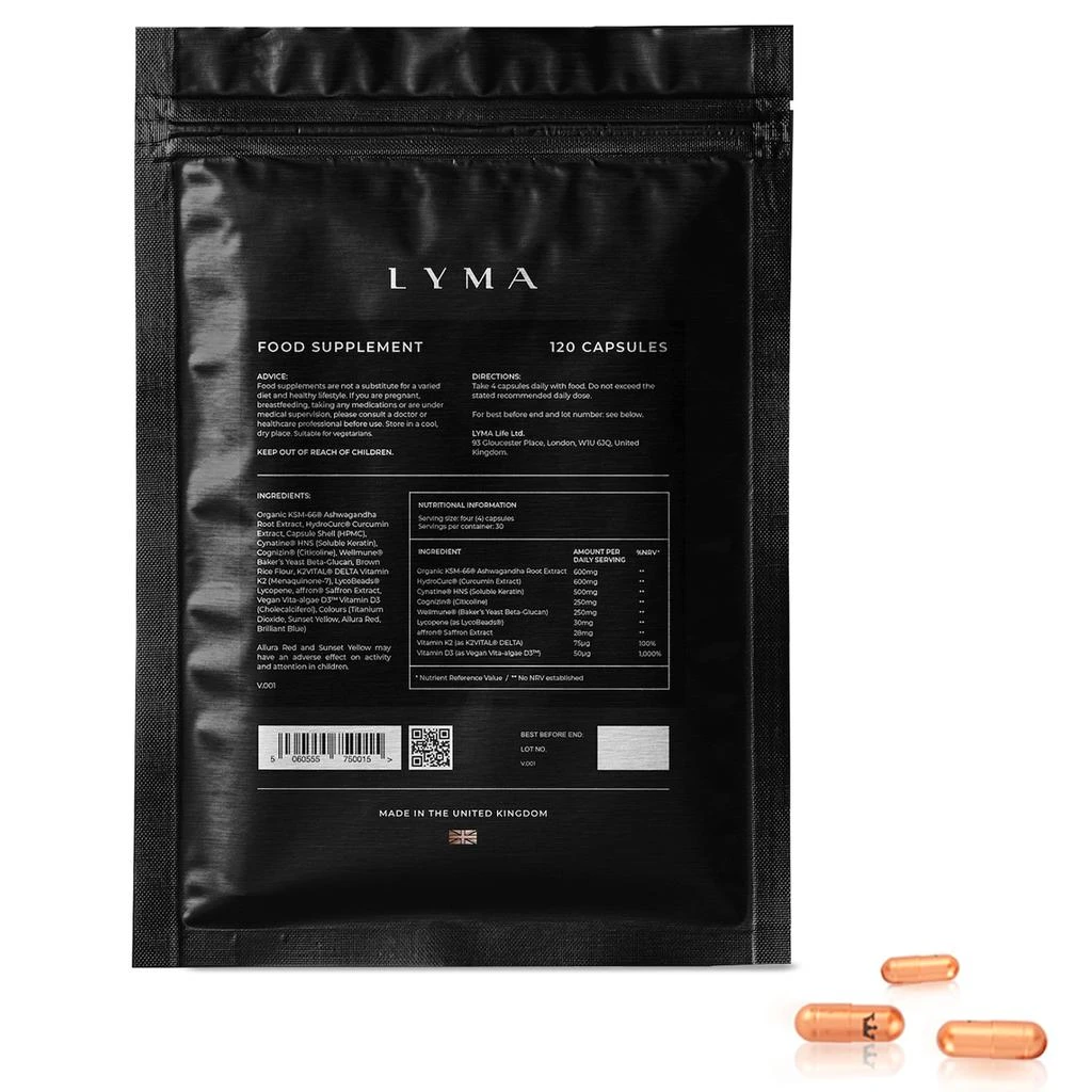 The LYMA Supplement Starter Kit (30-day supply - 120 Capsules) 商品