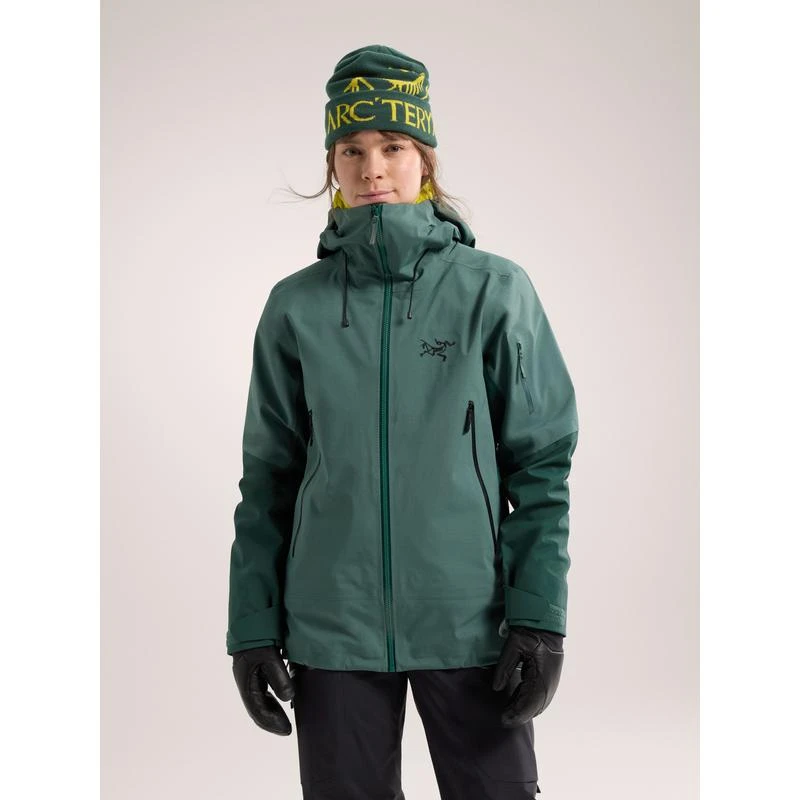商品Arc'teryx|Arcteryx始祖鸟Sentinel系列女士箱车绿/墨绿GORE‑TEX防风夹克,价格¥4807 描述