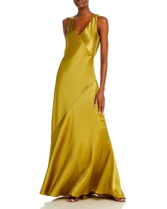 商品Jason Wu|Shiny Crepe Slip Dress,价格¥6705,第1张图片