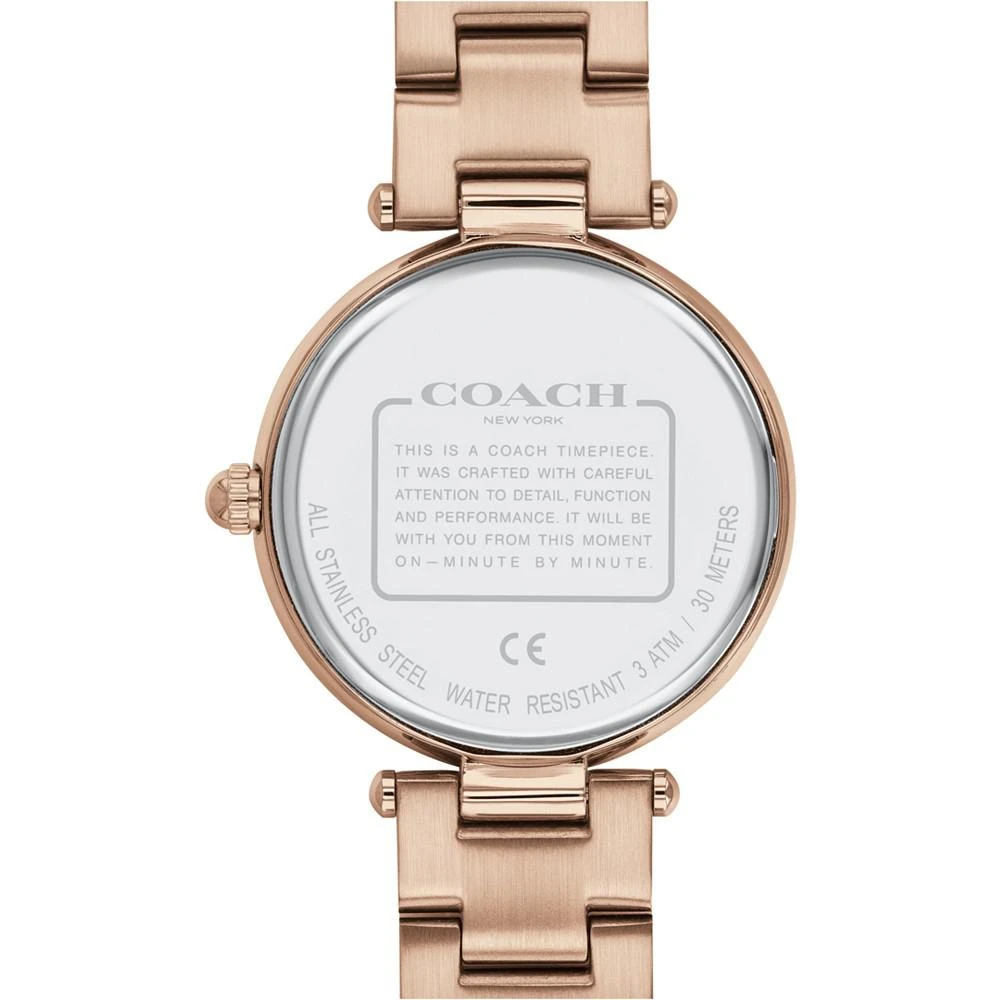 商品Coach|Women's Park Rainbow Pavé Bracelet Watch 34mm,价格¥4453,第3张图片详细描述