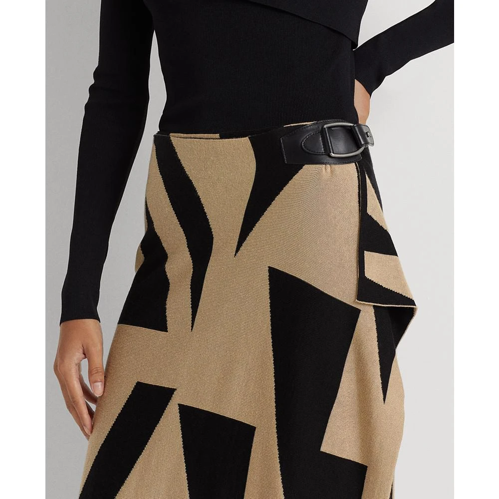 商品Ralph Lauren|Women's Geo-Print Cotton-Blend Pencil Skirt,价格¥1100,第3张图片详细描述