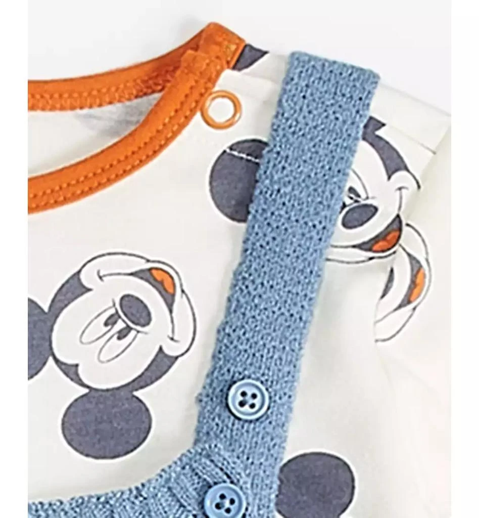 商品Disney|Baby Boys Mickey Mouse Bodysuit & Overall Set,价格¥152,第2张图片详细描述