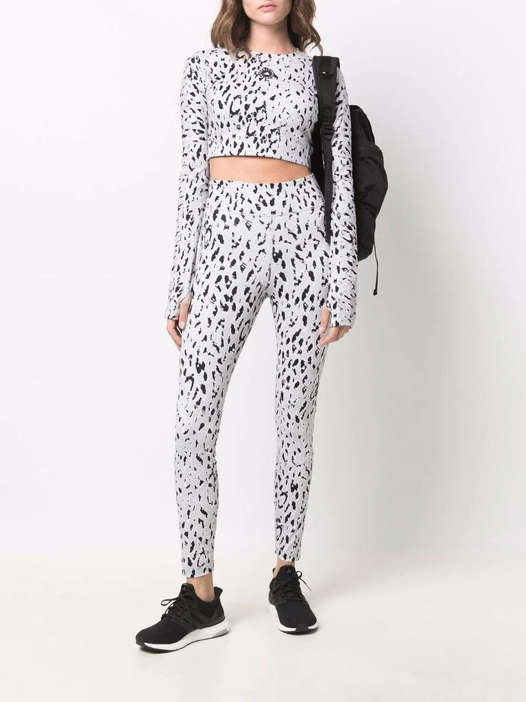 商品Adidas|ADIDAS BY STELLA MCCARTNEY - Recycled Polyester Crop Sweatshirt,价格¥437,第4张图片详细描述