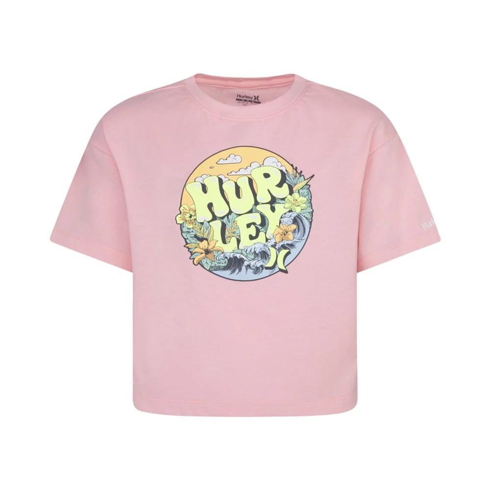 商品Hurley|Big Girls Bubblegum Tee,价格¥105,第1张图片