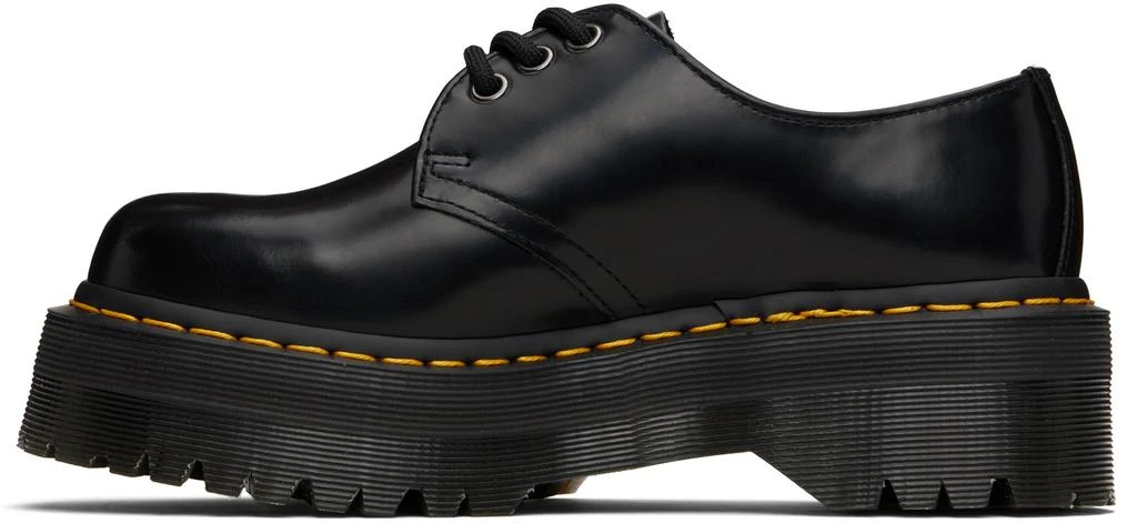 商品Dr. Martens|Black 1461 Smooth Leather Platform Derbys,价格¥1488,第3张图片详细描述