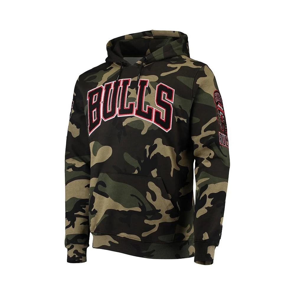 商品Pro Standard|Men's Camo Chicago Bulls Team Pullover Hoodie,价格¥613,第3张图片详细描述