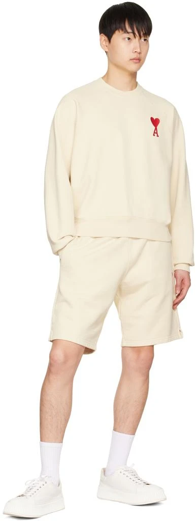 商品AMI|Off-White Ami de Cœur Track Shorts,价格¥879,第4张图片详细描述