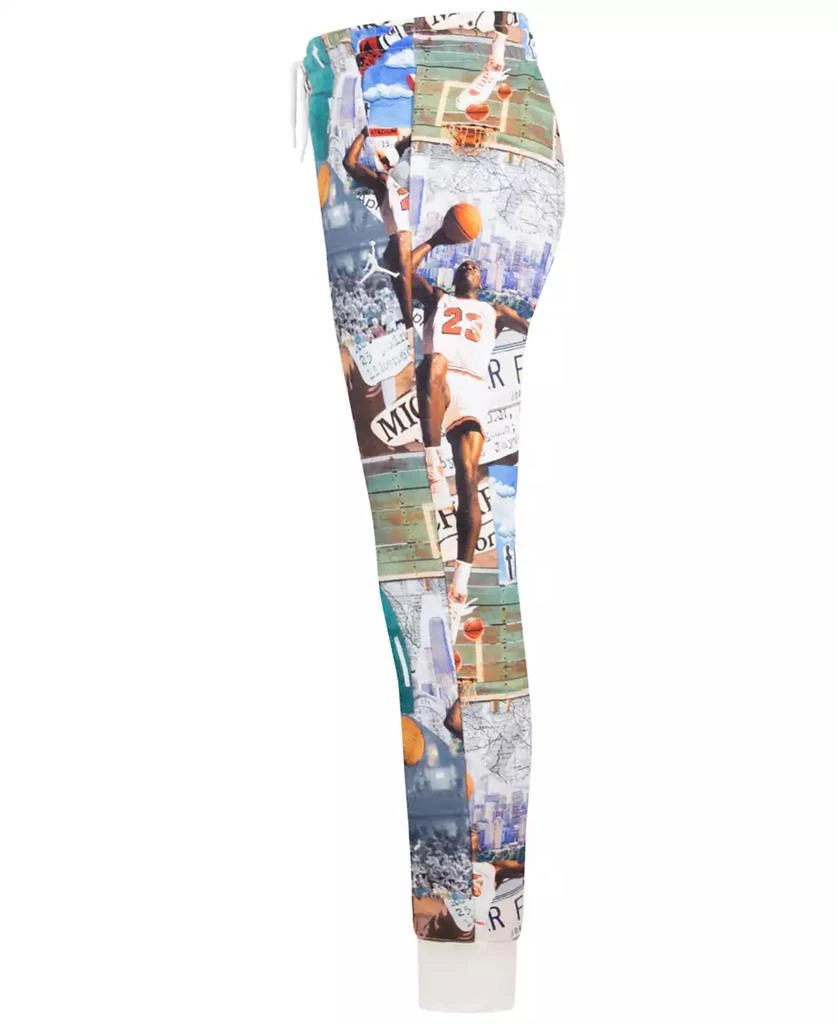 商品Jordan|Big Boys MJ Brooklyn Fleece All-Over Print Pants,价格¥149,第3张图片详细描述