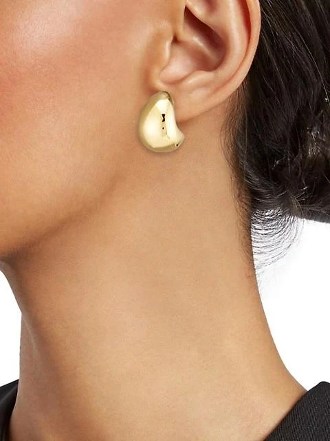 商品Roberto Coin|18K Yellow Gold Domed Stud Earrings,价格¥21677,第2张图片详细描述
