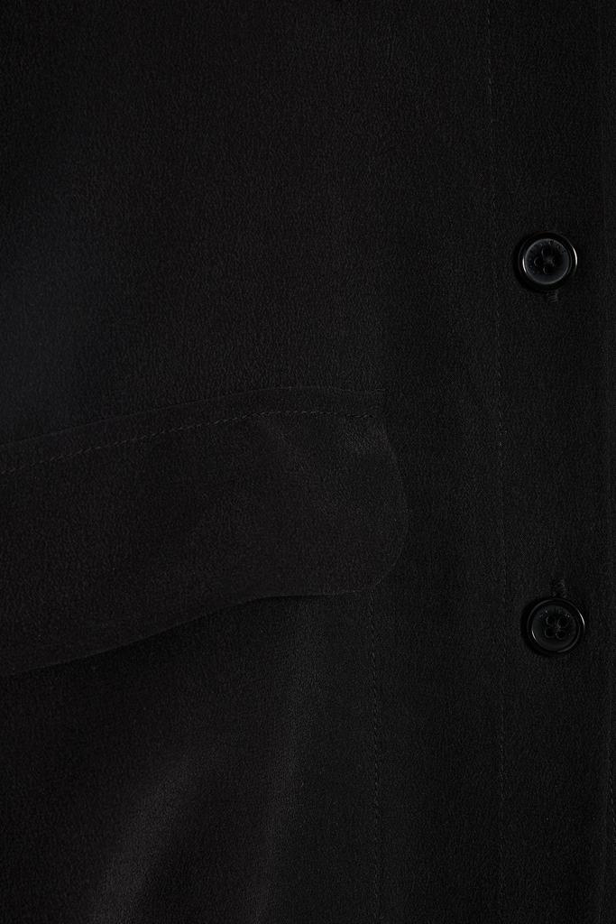 Haelee silk crepe de chine midi shirt dress商品第2张图片规格展示
