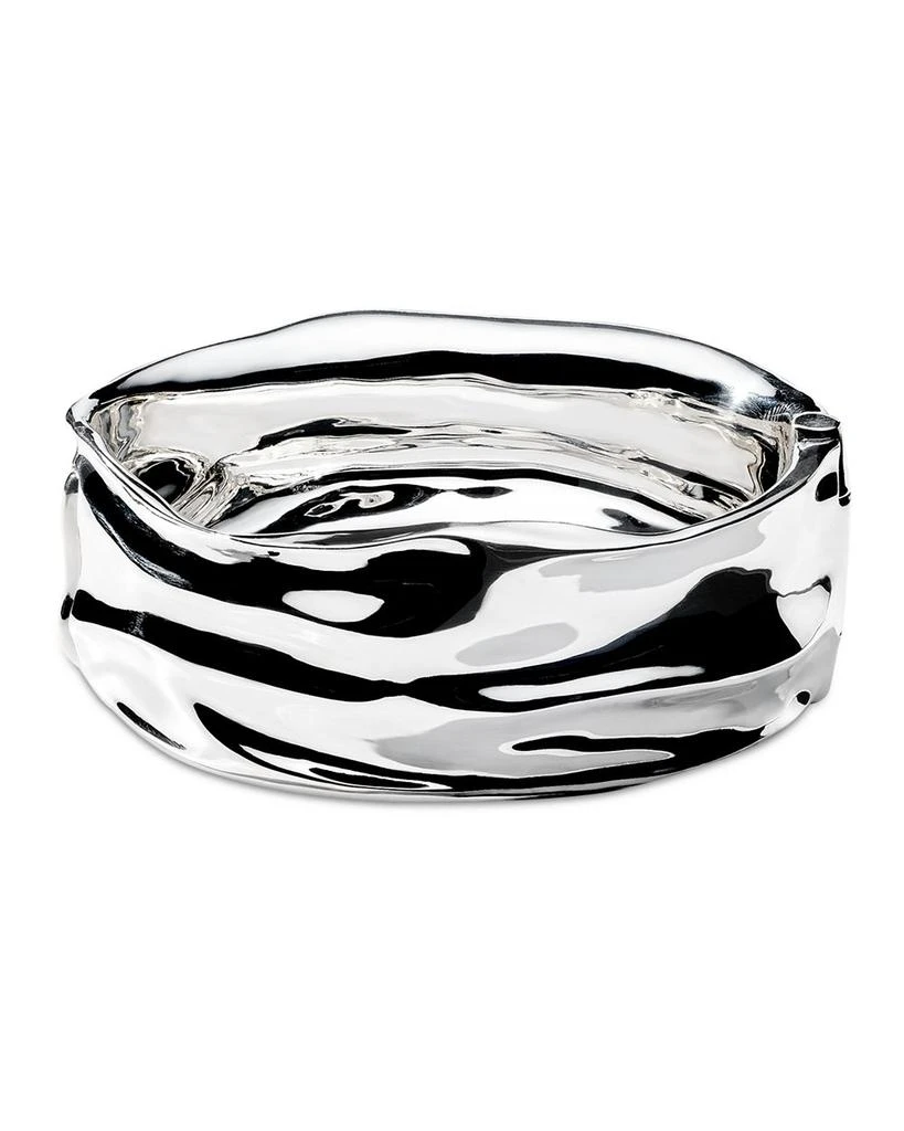 商品Ippolita|Sterling Silver 925 Classico Crush Wide Hinged Bangle Bracelet,价格¥9794,第1张图片