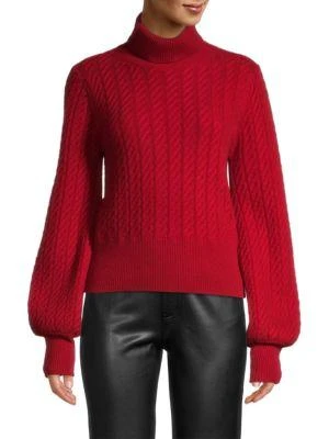 商品Tahari|Cashmere Turtleneck Sweater,价格¥599,第1张图片