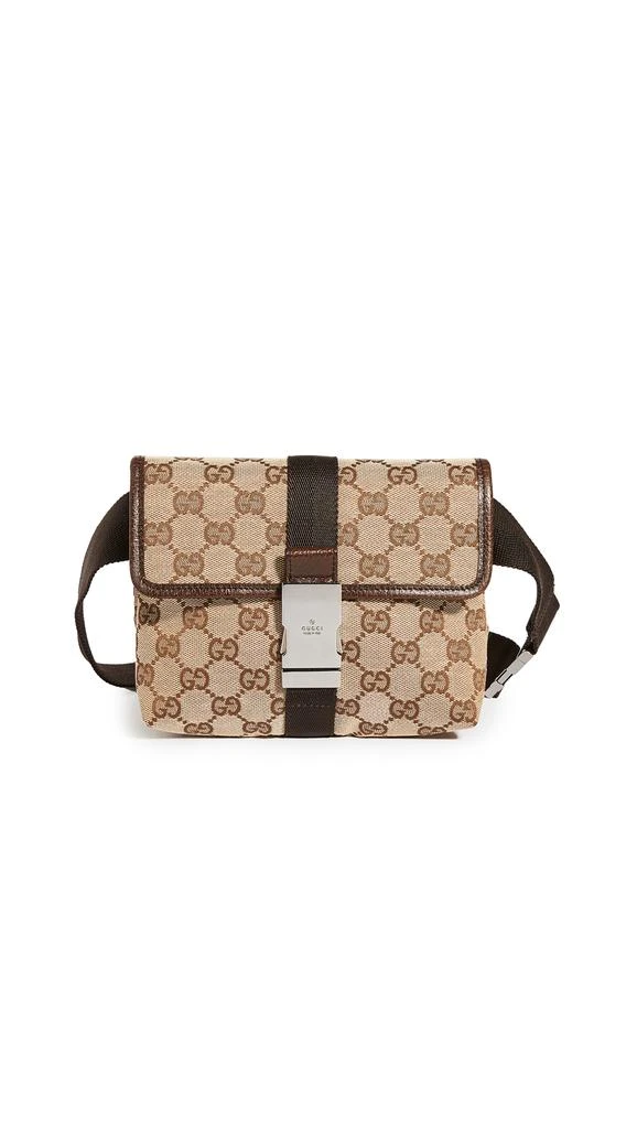 商品[二手商品] Shopbop Archive|Gucci Gg 帆布腰包,价格¥6821,第5张图片详细描述