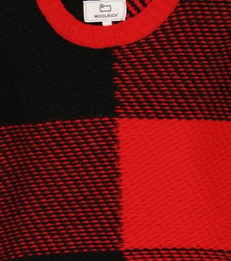 商品Woolrich|Checked wool-blend sweater,价格¥489,第3张图片详细描述