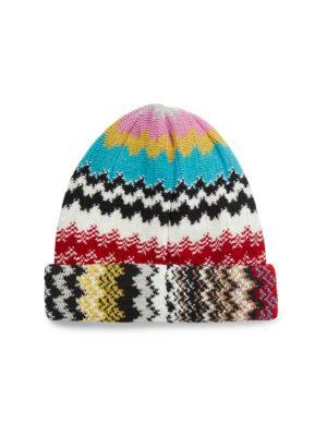 商品Missoni|Zigzag Wool Blend Beanie,价格¥263,第2张图片详细描述