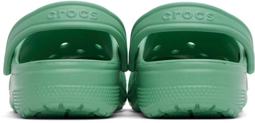商品Crocs|Green Classic Clogs,价格¥237,第2张图片详细描述