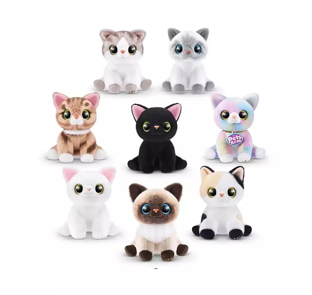 商品Pets Alive|Surprise Smitten Kittens Interactive Plush,价格¥135,第5张图片详细描述