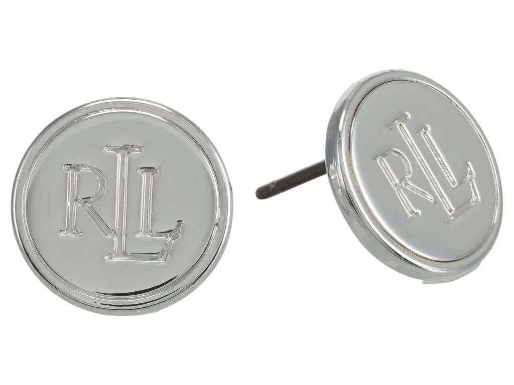 商品Ralph Lauren|LRL Coin Stud Earrings,价格¥204,第1张图片