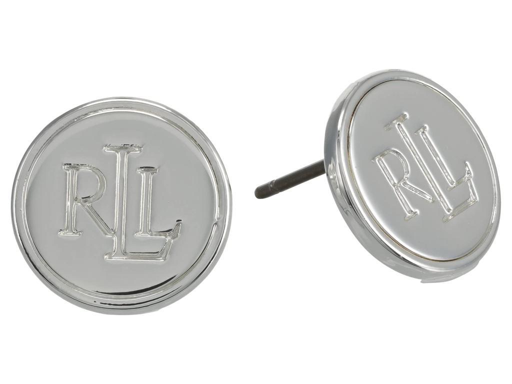 商品Ralph Lauren|LRL Coin Stud Earrings,价格¥194,第1张图片