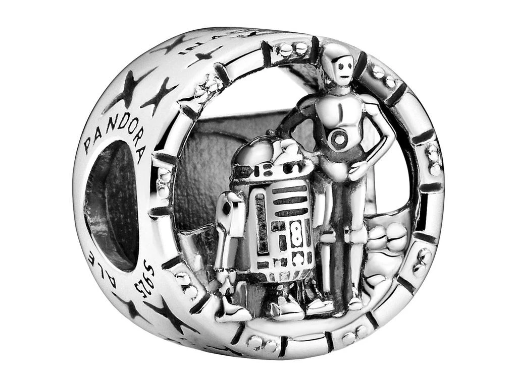 商品PANDORA|Star Wars C-3PO and R2-D2 Openwork Charm,价格¥261,第2张图片详细描述