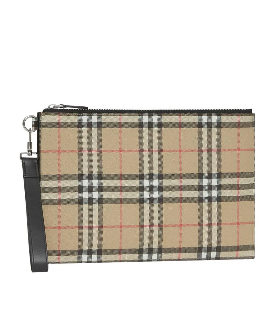 商品Burberry|Vintage Check Pouch,价格¥5699,第2张图片详细描述