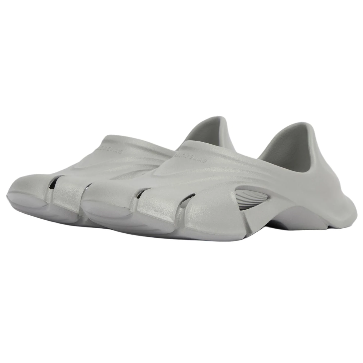 商品[国内直发] Balenciaga|巴黎世家 Mold 圆头套脚 洞洞鞋 男款 灰色,价格¥2752,第4张图片详细描述