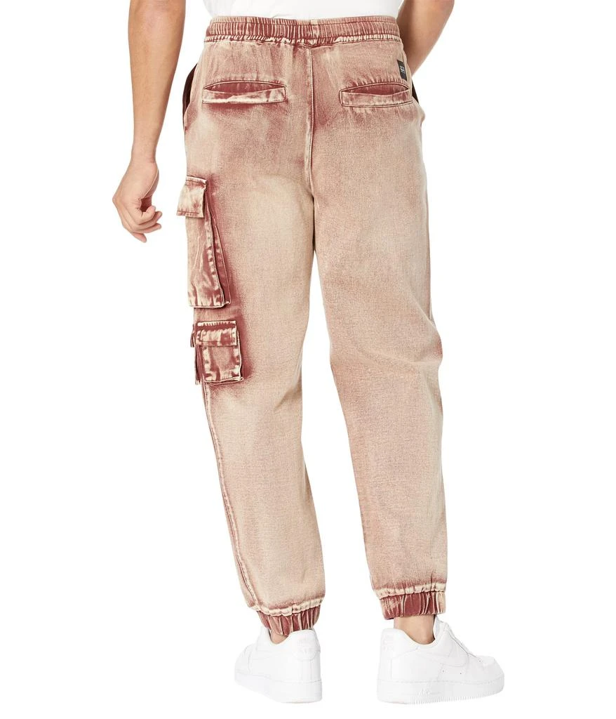 商品Native Youth|Denim Joggers in Heavy Acid Wash,价格¥354,第2张图片详细描述