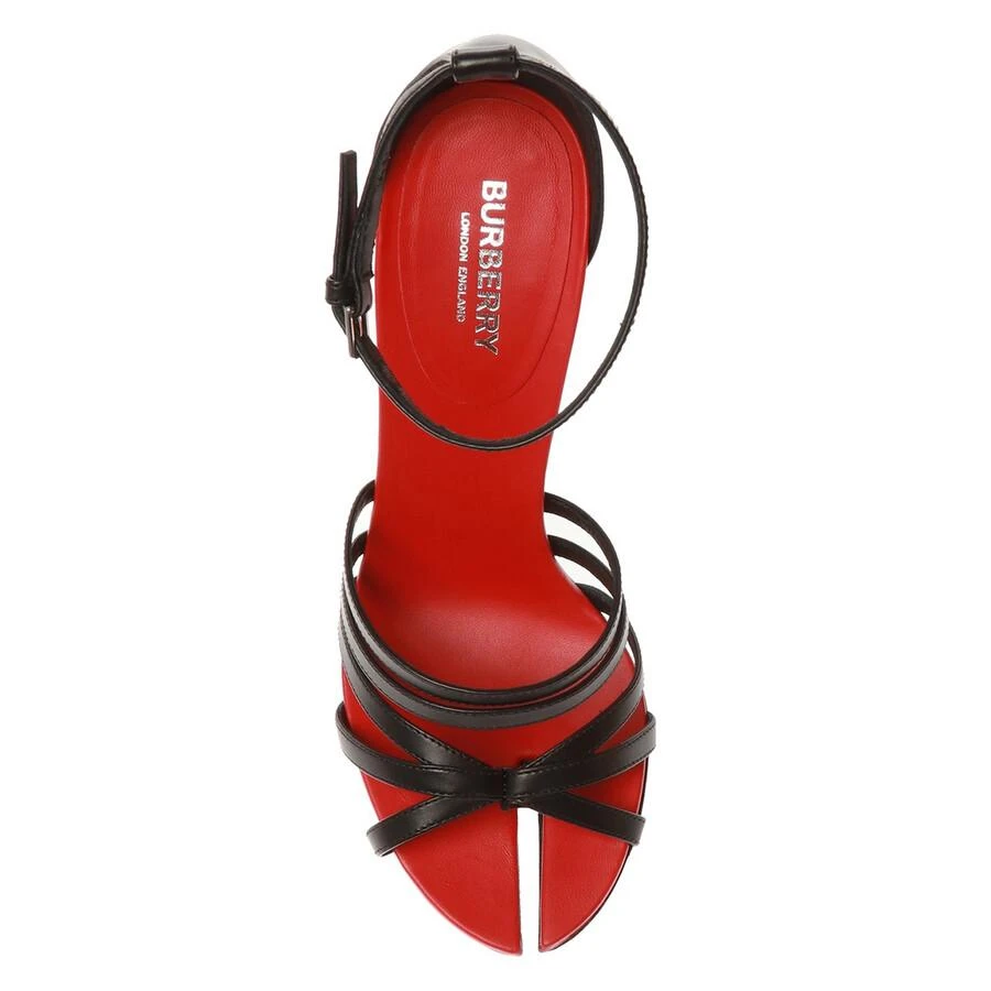 商品Burberry|Split-toe Detail Leather Hove Thong Sandals,价格¥1464,第2张图片详细描述