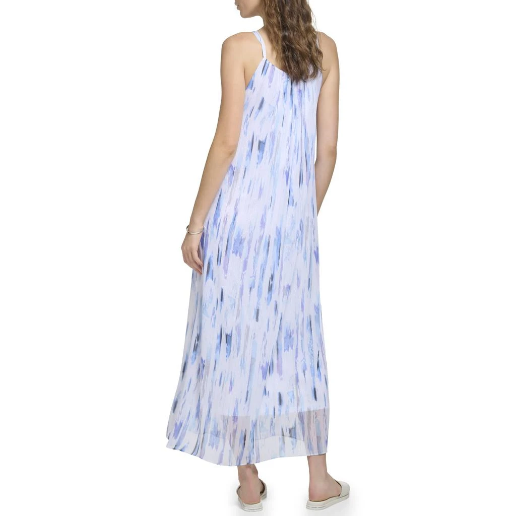 商品DKNY|Sleeveless Print Chiffon Dress,价格¥373,第2张图片详细描述