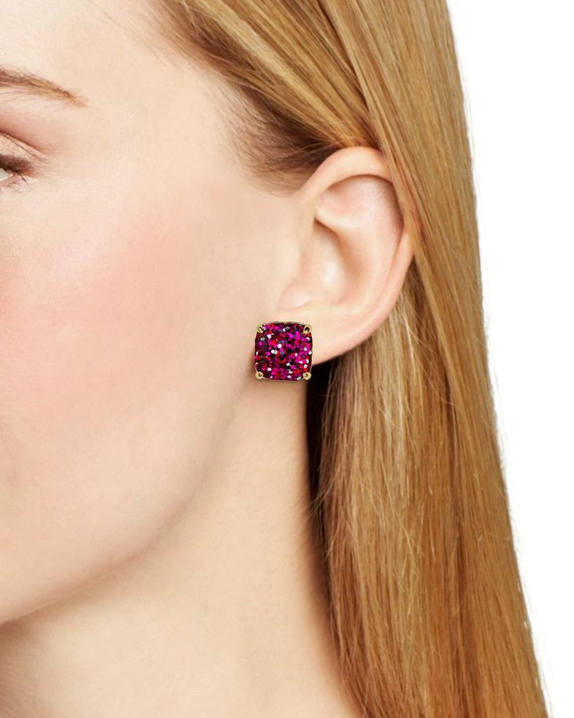 Small Square Glitter Stud Earrings 商品