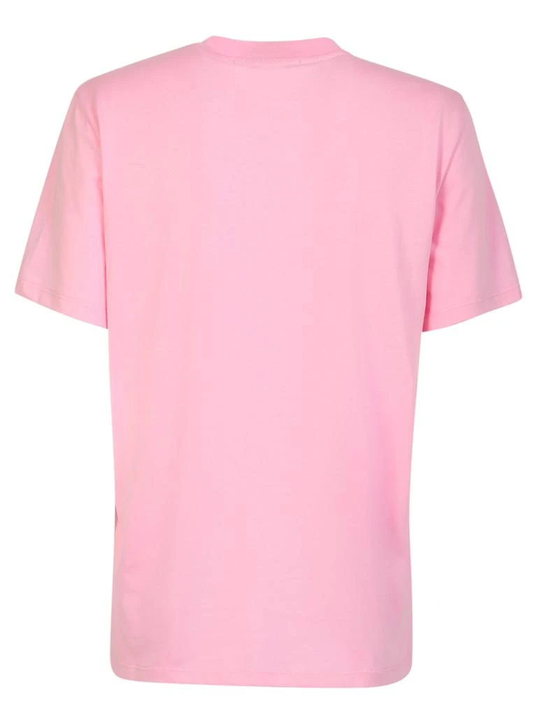 商品MSGM|MSGM MSGM T-SHIRT WITH A BASIC LINE WITH BRUSHED LOGO,价格¥891,第2张图片详细描述