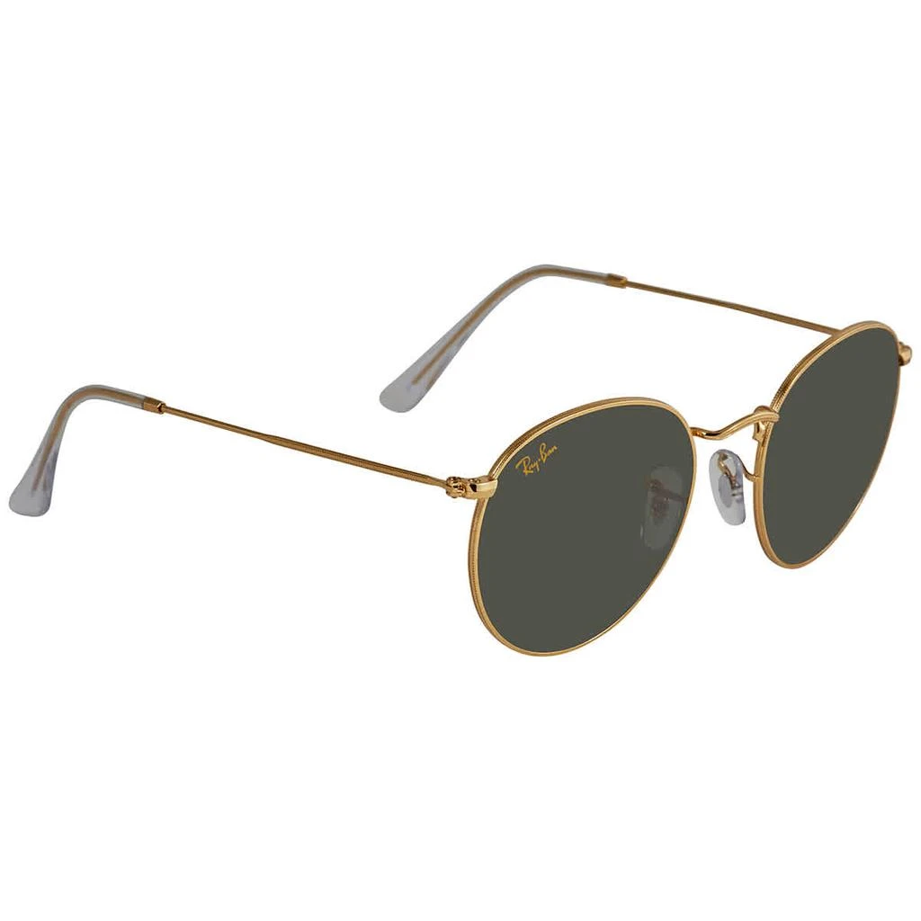 商品Ray-Ban|Round Metal Legend Green Classic G-15 Unisex Sunglasses RB3447 919631 53,价格¥727,第1张图片