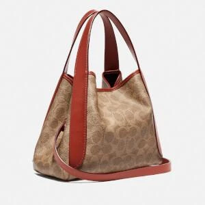 商品Coach|Coach Women's Signature Hadley Hobo Bag 21,价格¥2021,第3张图片详细描述