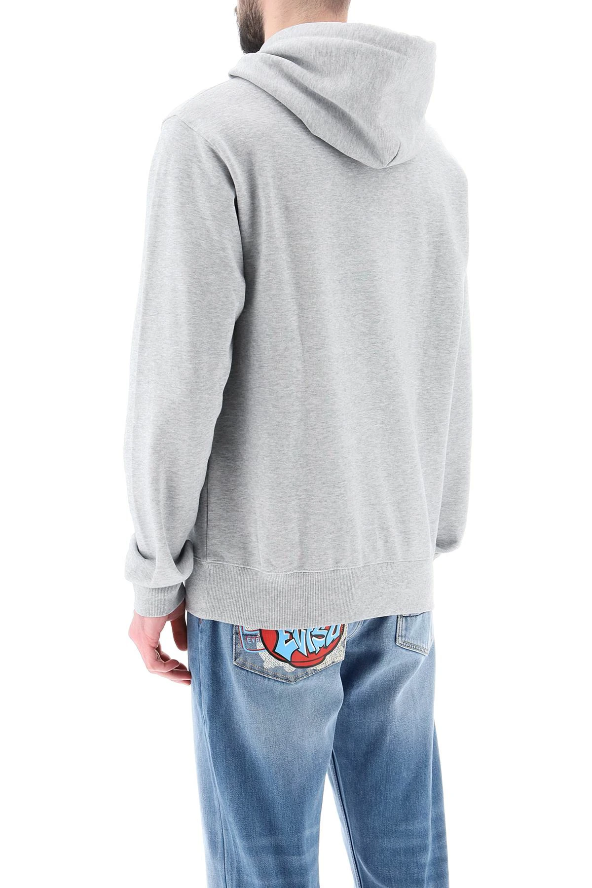 商品【预售7天】 Evisu|Evisu 男士卫衣 0ELBSM0SW320XXCTHEGRY 灰色,��价格¥665,第4张图片详细描述