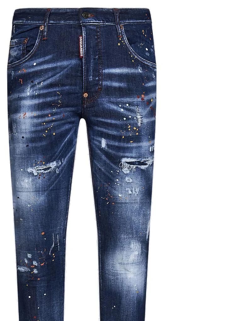 商品DSQUARED2|Dsquared2 Super Twinky Paint Splatter Skinny Jeans,价格¥2988,第3张图片详细描述