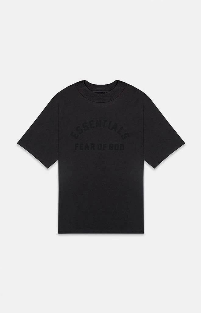 Essentials Jet Black T-Shirt 6