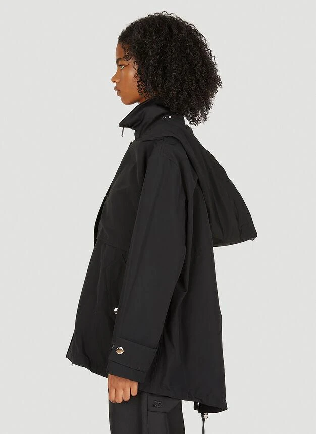 商品Burberry|Hooded Parka Jacket in Black,价格¥14640,第3张图片详细描述